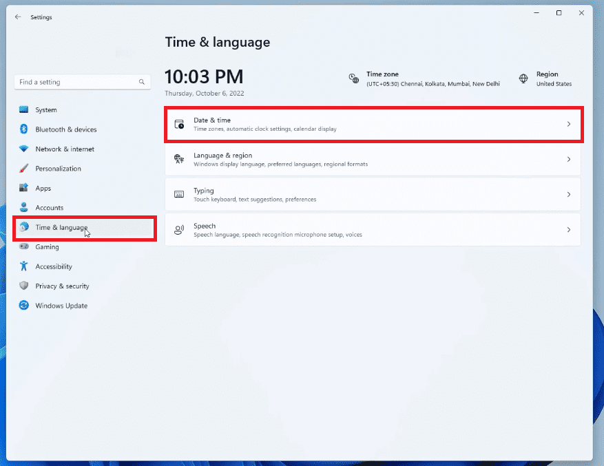 Date and Time Menu to View Clock in Windows 11 Date and Time Menu