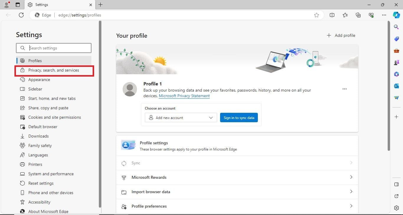 Privacy, search and processes Privacy, search and processes