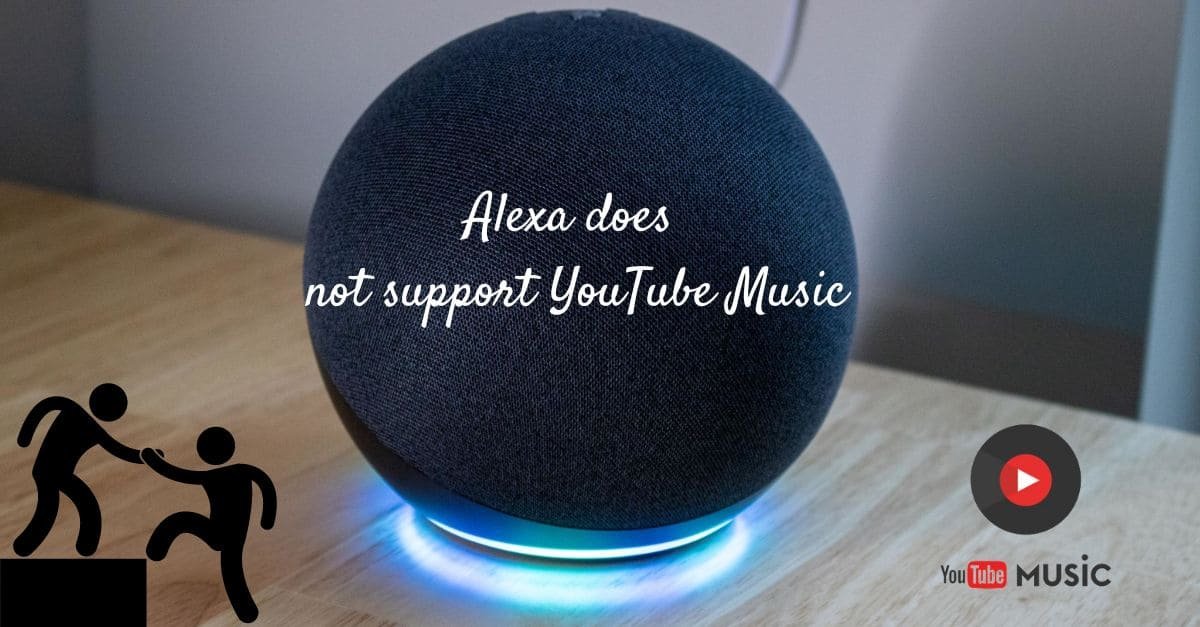 Alexa does not support YouTube Music