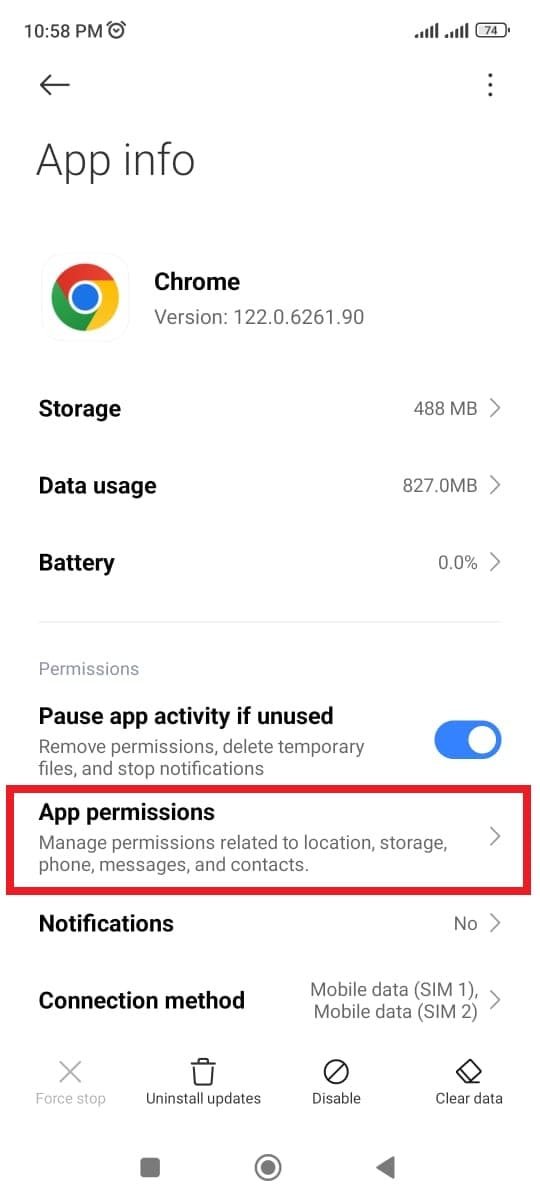 App Permissions