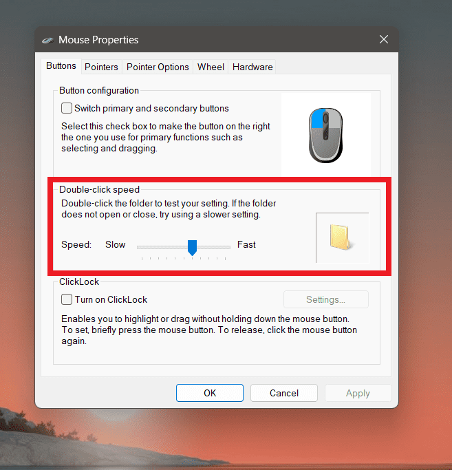 Double-click Speed  Double-click Speed