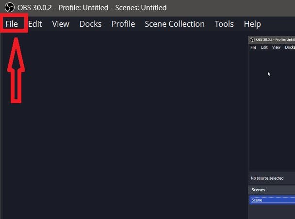 OBS Studio File OBS Studio File