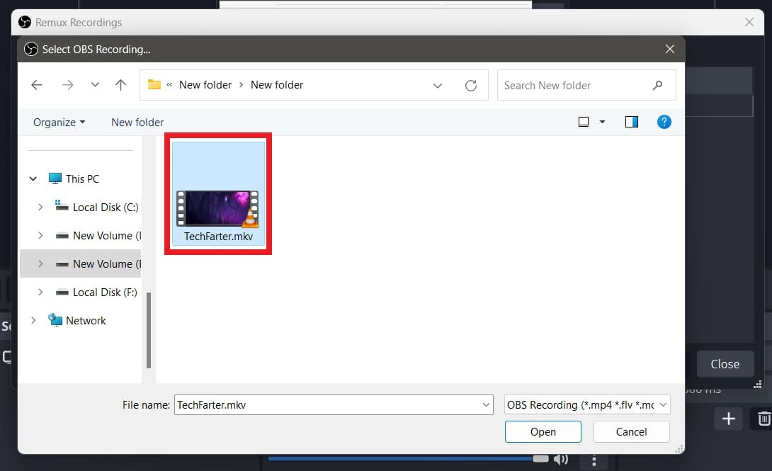 File Selection File Selection