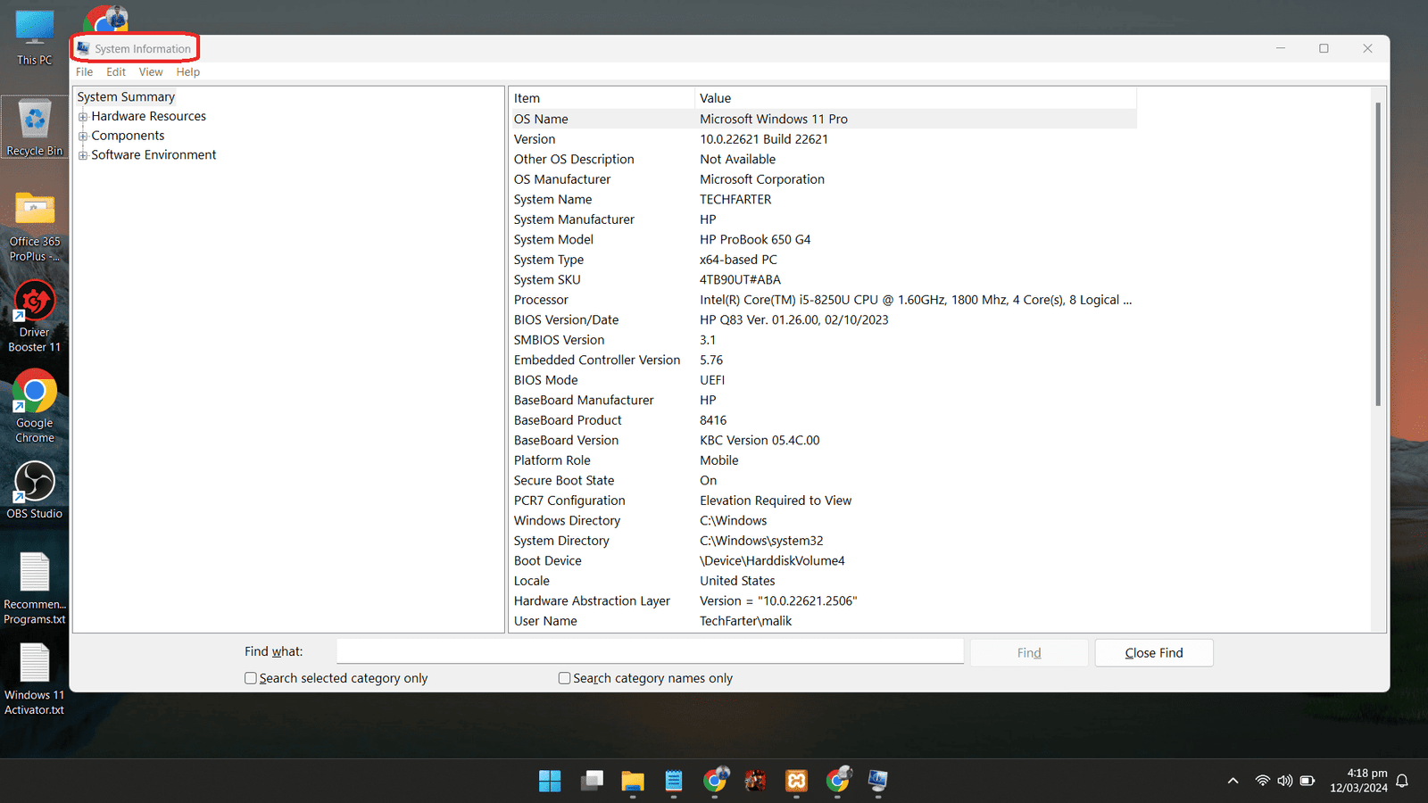 System Information System Information