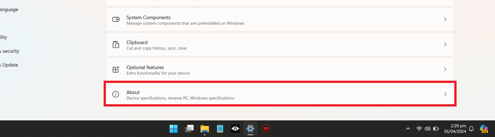 About Menu About Menu
