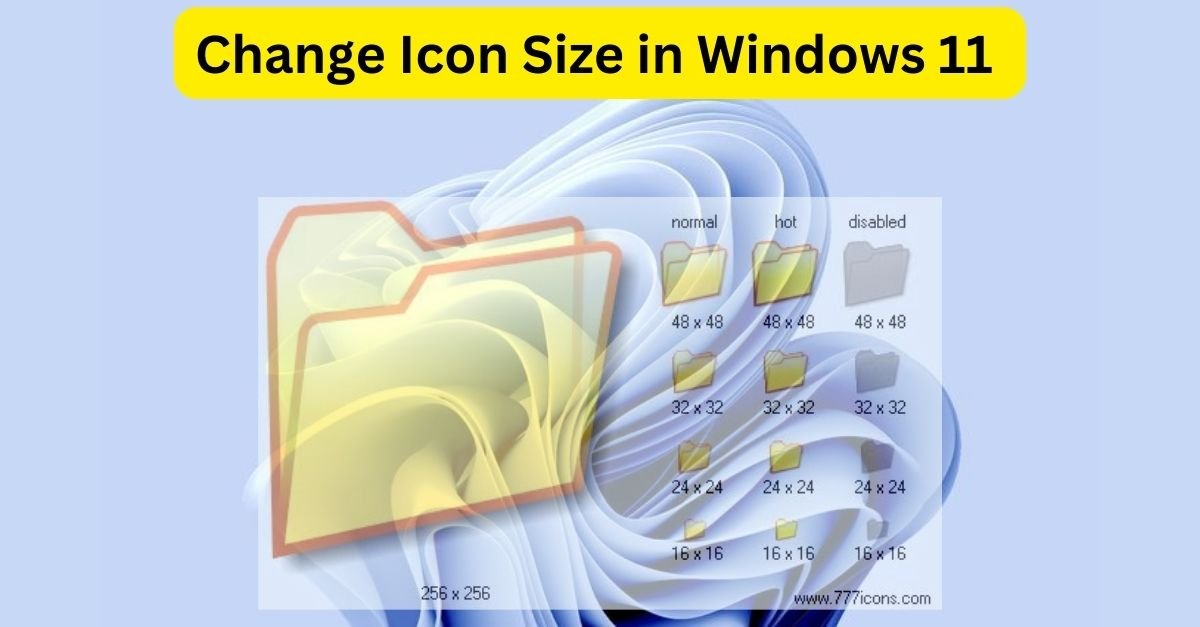 Change Icon Size Windows 11