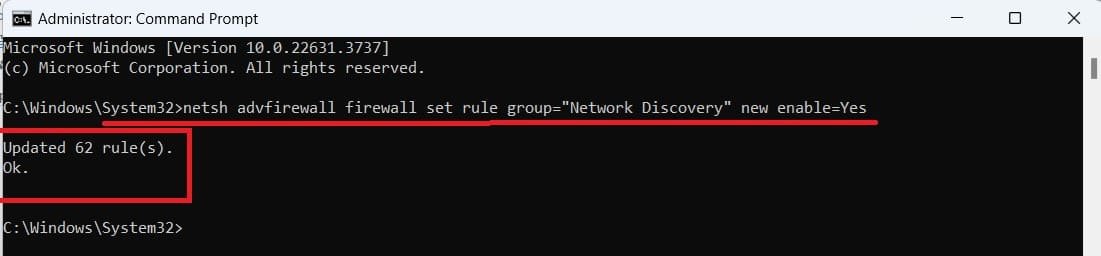 Using Command Prompt (CMD): Turn On Network Discovery in Windows 11 Using Command Prompt (CMD): Turn On Network Discovery in Windows 11