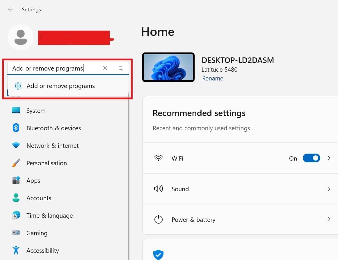 windows 11 add remove programs