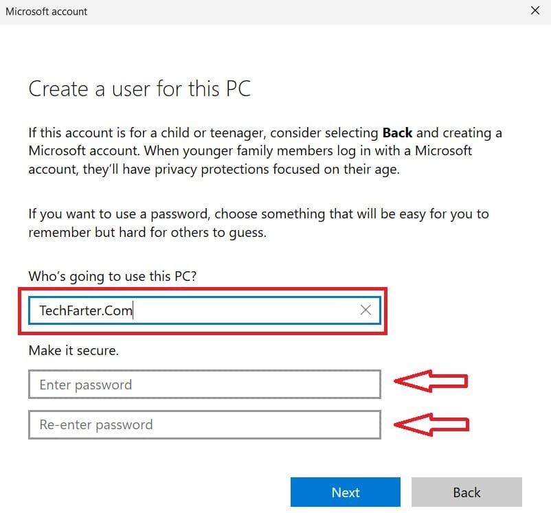 Adding Multiple Local Accounts without Email in Windows 11 Using Control Panel