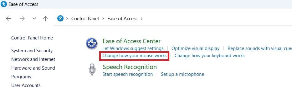 Change how your mouse works