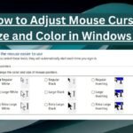Adjust Mouse Cursor Size and Color in Windows 11