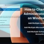 Change the Administrator Email on Windows 11
