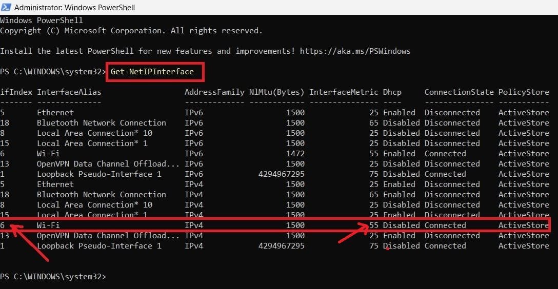 How to Check Network Priorities Using PowerShell