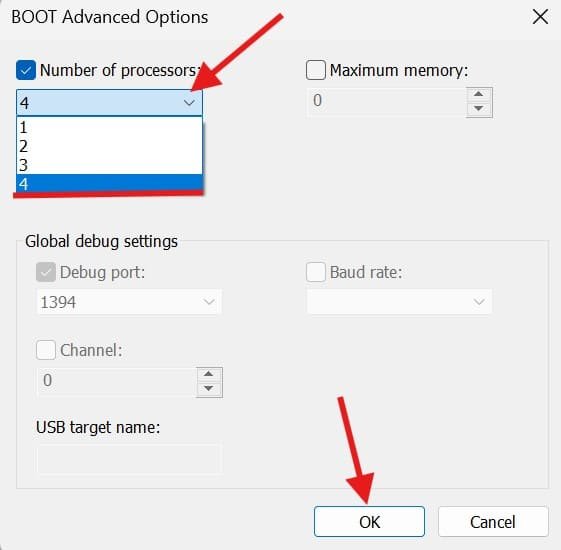 How to Enable All CPU Cores in Windows 11 or 10 or 8.1