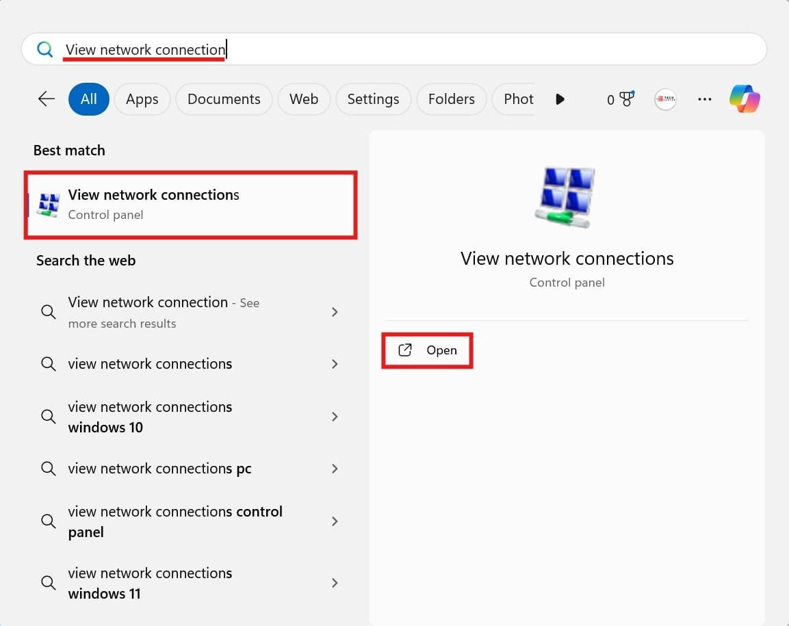 Where is IPv6 in Windows 11?