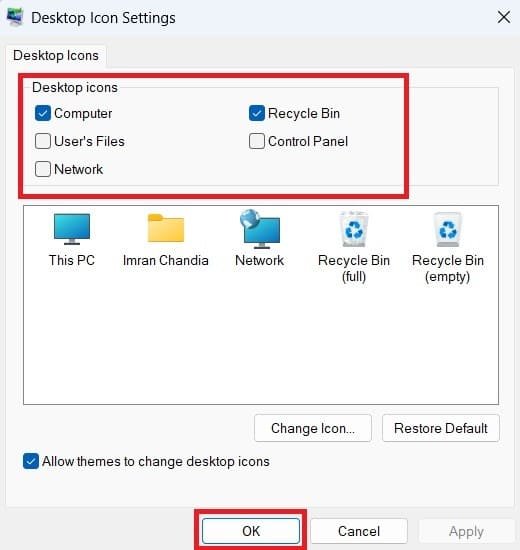 Add or Remove Icons on Your Desktop in Windows 11 Add or Remove Icons on Your Desktop in Windows 11