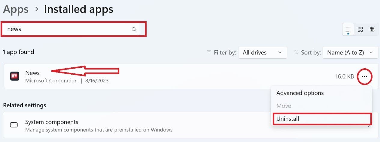 How Do I Remove the News App from Windows 11?
