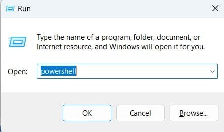 Run Command for PowerShell