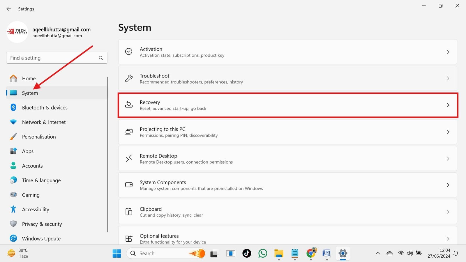 windows 11 recovery process windows 11 recovery process