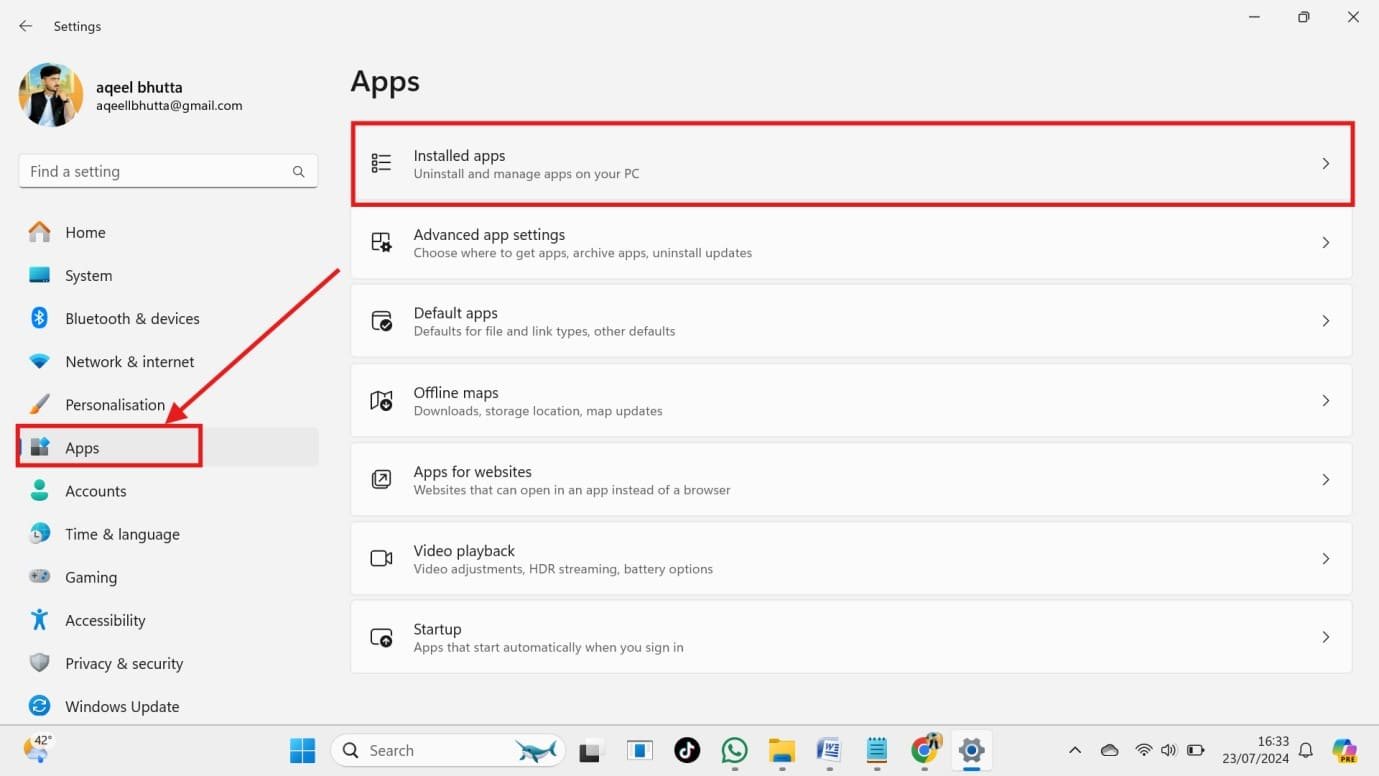 Add Remove Apps in Windows 11/10