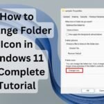 How to Change Folder Icon in Windows 11