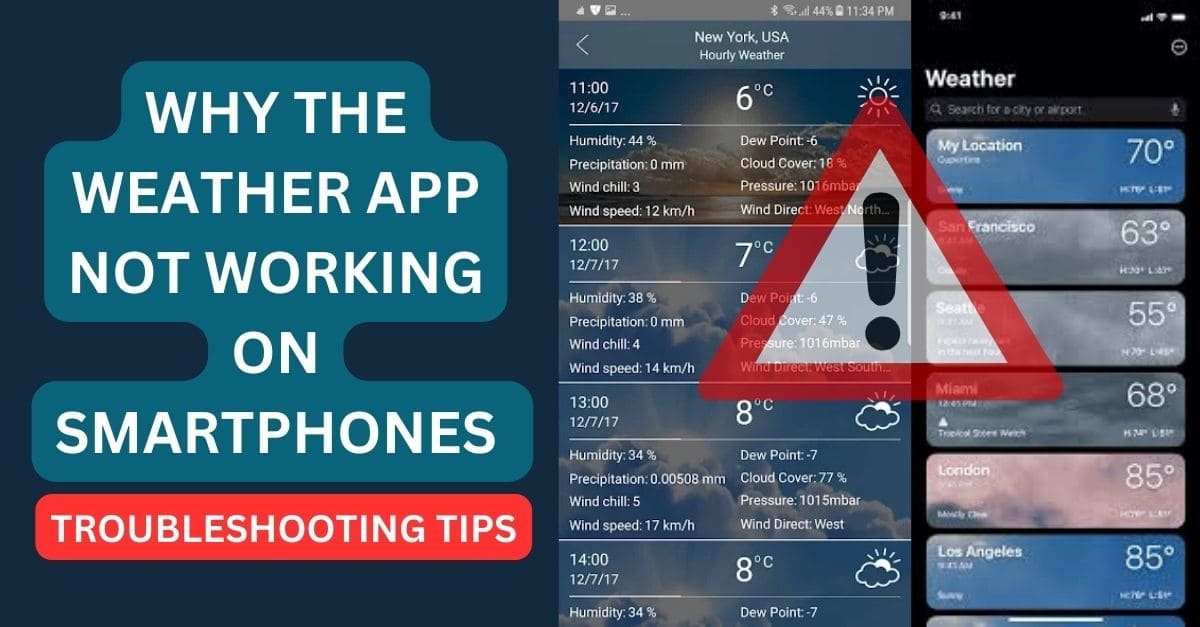Weather App Not Working on My Smartphone?