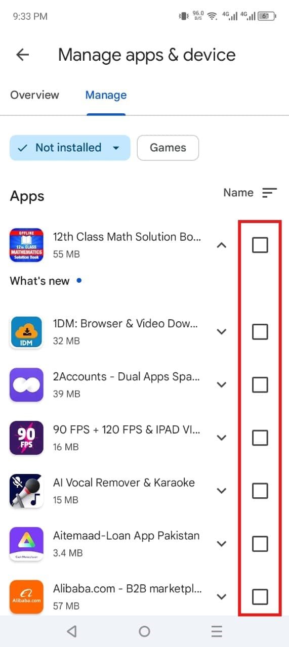 See Recently Deleted Apps