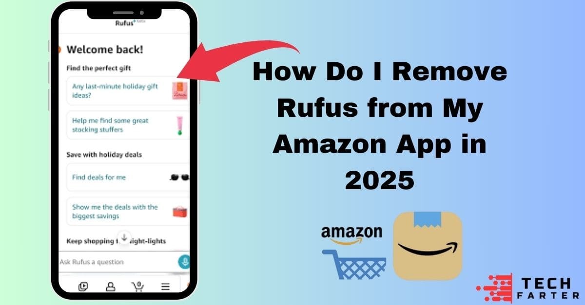 Remove Rufus from My Amazon App