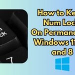 Keep Num Lock On Permanently