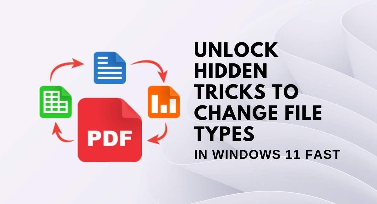 Change File Format in Windows 11