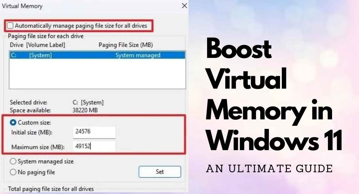 View & Optimize Virtual Memory in Windows 11 for Better Performance
